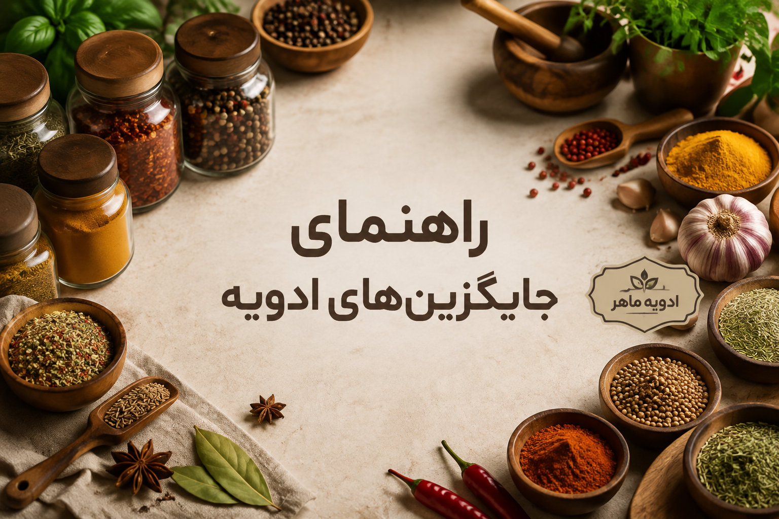 پروژه‌ی نجاتِ غذا؛ وقتی ادویه در کابینت نیست، چه کنیم؟ (راهنمای تخصصی ادویه ماهر)