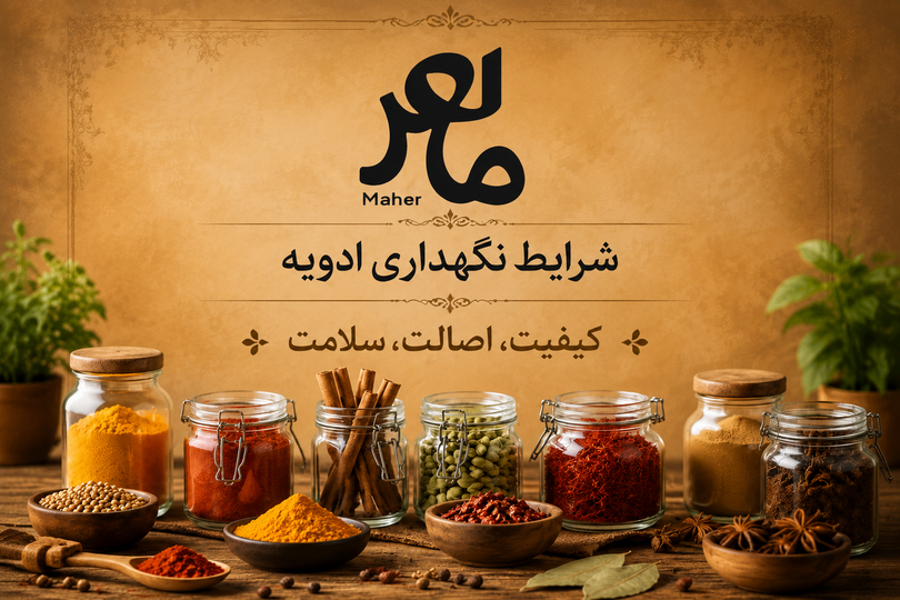 بهترین شرایط نگهداری ادویه ها چیست؟ راهنمای کامل حفظ عطر، طعم و ماندگاری ادویه